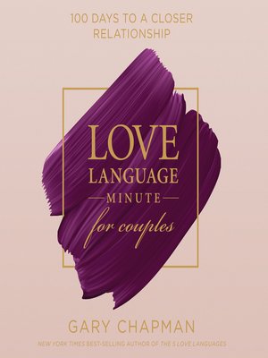 cover image of Love Language Minute for Couples